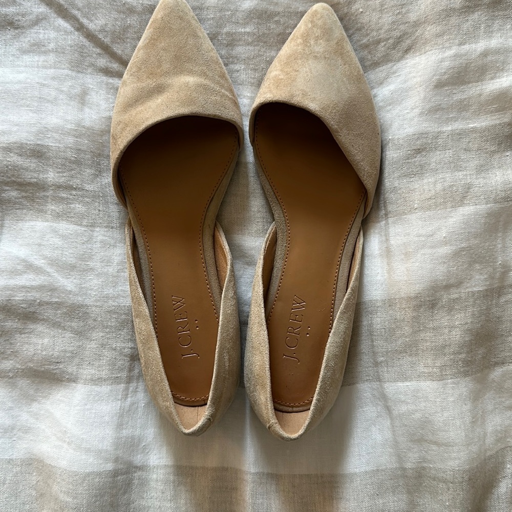 J. Crew Suede Flats